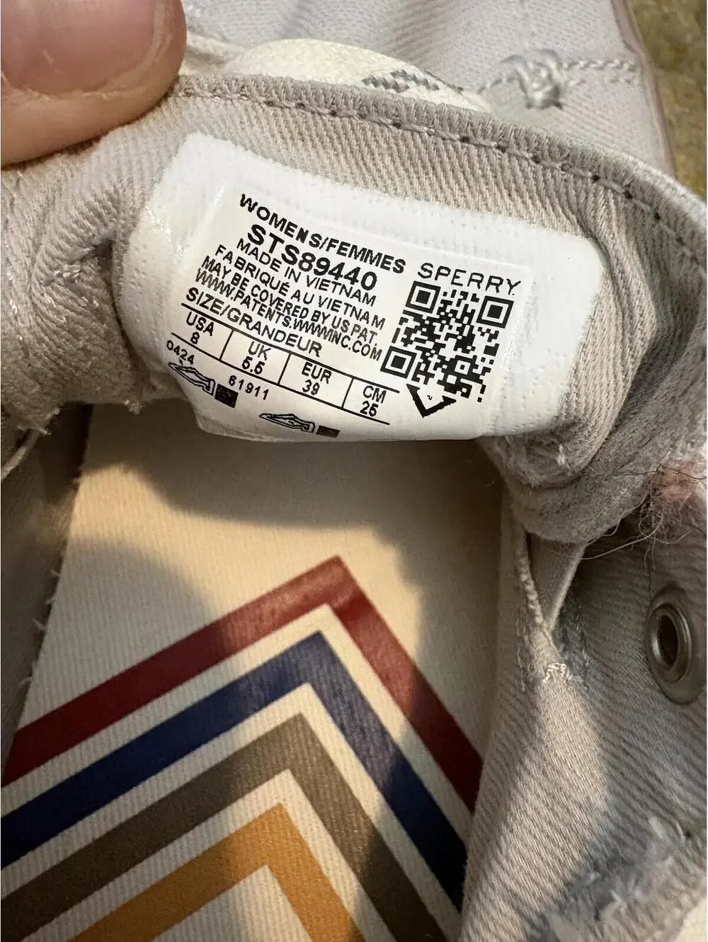 Sperry Canvas Lace-Up Sneakers